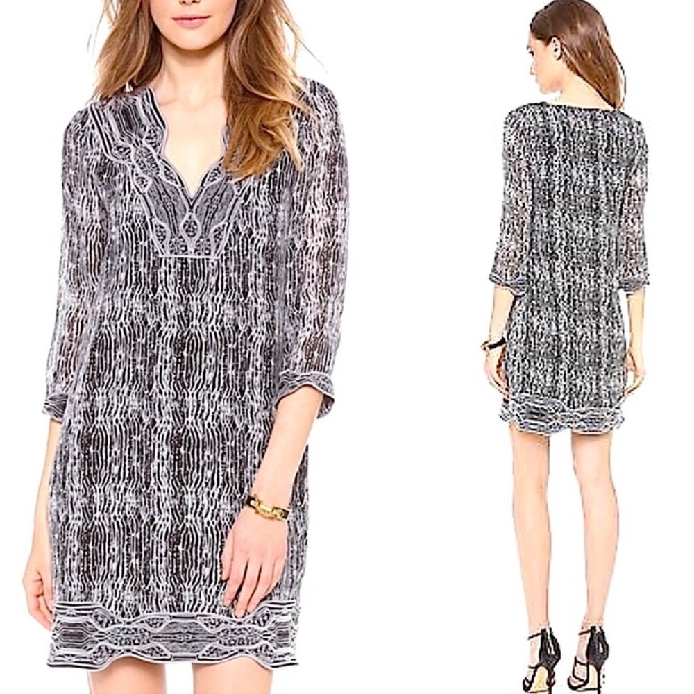 Diane Von Furstenberg Lexie Silk Mini Dress